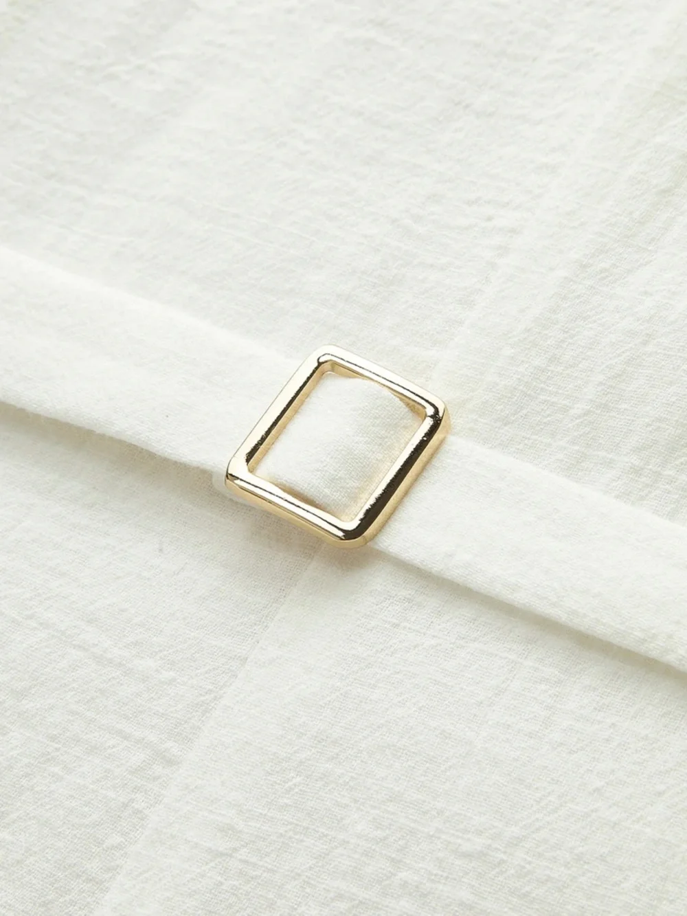 Commense| Button-Front Mini Dress - Picture 8 of 8